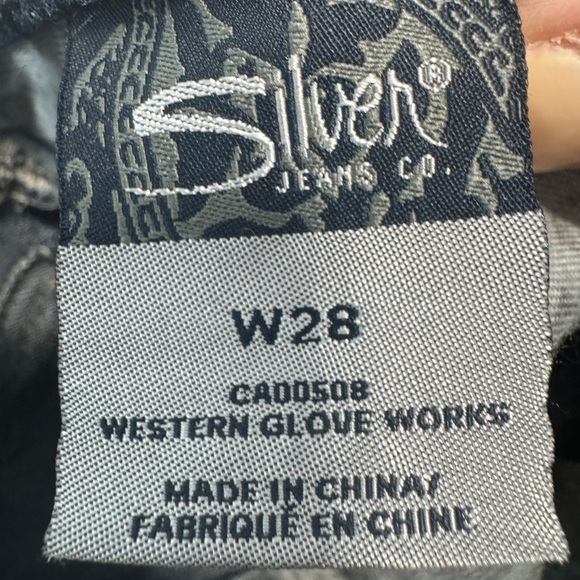 Silver Jeans Suki Flap Capri Blue - Picture 6 of 14